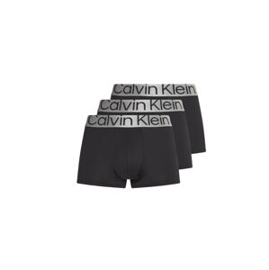 Calvin Klein pánské černé boxerky 3 pack - L (7V1)